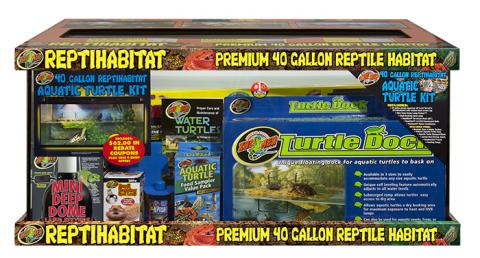 turtle kit gallon aquatic habitat zoo med repti terrarium tank starter lllreptile reptihabitat reptile pick