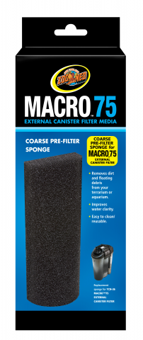 Zoo Med Macro 75 Pre-Filter Sponge