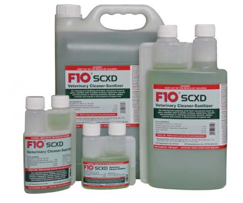 F10SCXD Veterinary Cleaner-Sanitizer 100ml