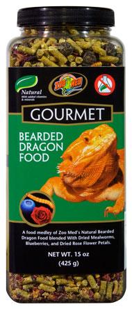Zoo Med Gourmet Bearded Dragon Food 8.25oz