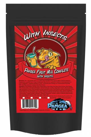 Pangea Fruit Mix With Insects Complete Gecko Diet 2oz