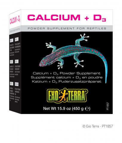 Exo Terra Calcium Powder with D3 15.9oz