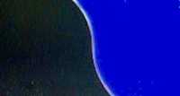 Solid Blue / Solid Black Background 24"