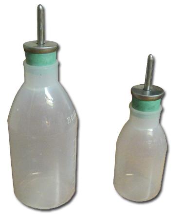 Rodent Water Bottle with rubber stopper 500ml