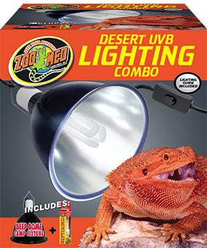 Zoo Med Desert UVB Lighting Combo