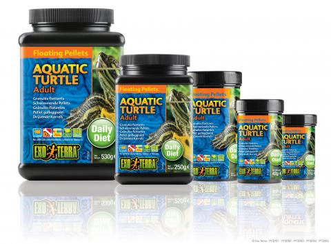 Exo Terra Floating Pellet Adult Aquatic Turtle Food 1.4oz