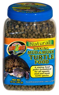 Zoo Med Sinking Mud and Musk Turtle Food 10oz