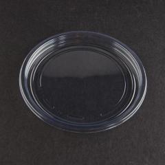 4.5" Diameter Lids for white or clear non-punched 4.5" cups