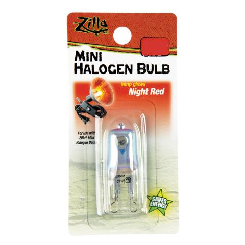 Zilla Mini Halogen Bulb Night Red 25 watt