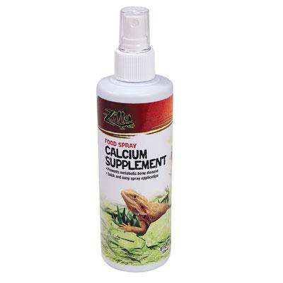 Zilla Calcium Supplement Food Spray 8 oz