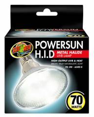 Zoo Med PowerSun HID Metal Halide UVB Lamp 70 watts