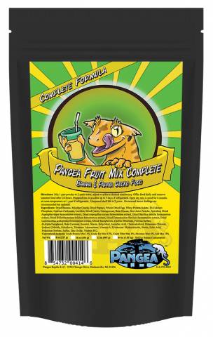 Pangea Fruit Mix Banana Papaya Complete Gecko Diet 2oz