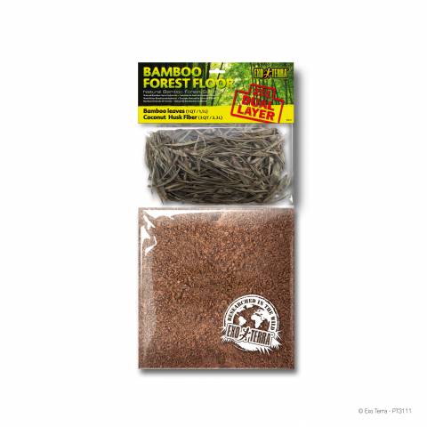 Exo Terra Bamboo Forest Floor Substrate 4 quarts
