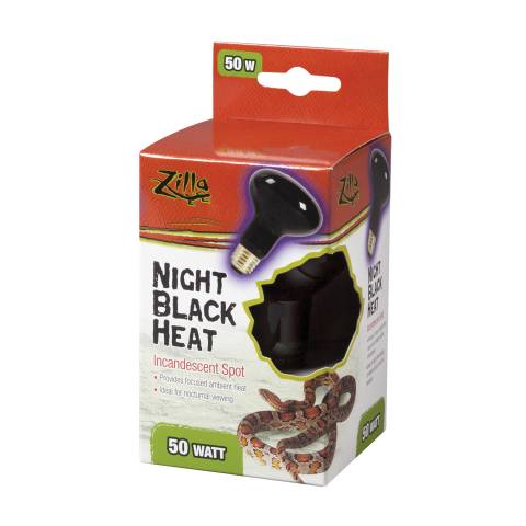 Zilla Incandescent Night Black Spot Bulb 50 watts