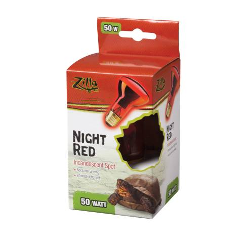 Zilla Incandescent Night Red Spot Bulb 50 watts