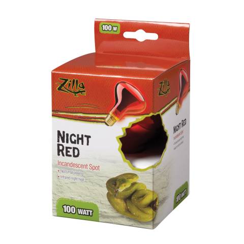 Zilla Incandescent Night Red Spot Bulb 100 watts