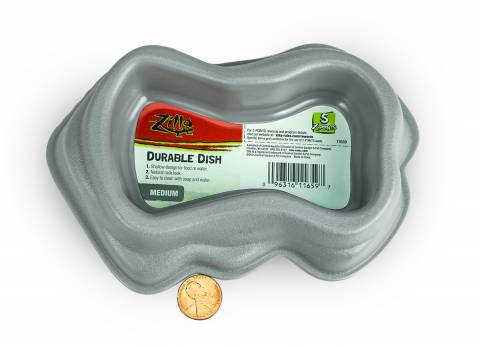 Zilla Durable Dish Gray Medium