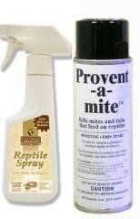 Provent A Mite and Reptile Spray 8oz Combo