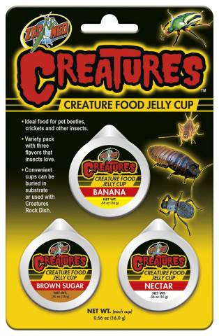 Zoo Med Creatures Jelly Cups (3 pack)