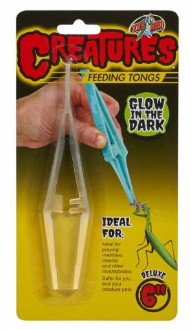 Zoo Med Creatures Feeding Tongs (glow)