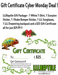 LLLReptile Holiday Gift Package
