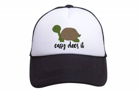 "Easy Does It" Tortoise Hat for kids