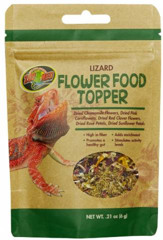 Zoo Med Lizard Flower Food Topper .21oz