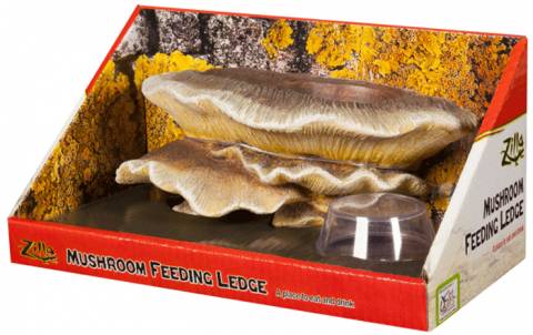 Zilla Mushroom Feeding Ledge Decor