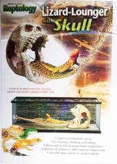 Penn Plax Lizard Lounger With Skull