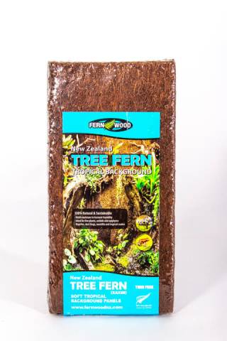 Fern Wood Tree Fern Terrarium Background 18 x 6" 2 pack