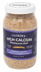 Flukers High Calcium Mealworm Diet 6oz