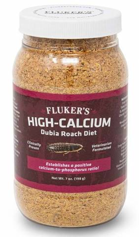 Flukers High Calcium Dubia Roach Diet 7oz