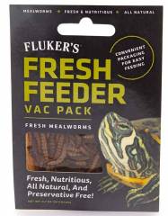 Flukers Fresh Feeder Vac Pack Mealworms