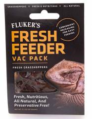 Flukers Fresh Feeder Vac Pack Grasshoppers