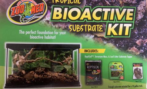 Zoo Med Tropical Bio Active Substrate Kit