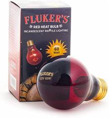 Fluker 75watt red heat bulb10% off all Fluker products this month