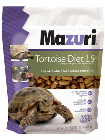 Mazuri Tortoise LS High Fiber Diet 25 pounds