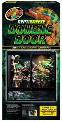 Zoo Med ReptiBreeze Double Door Screen Cage 36 x 18 x 36"