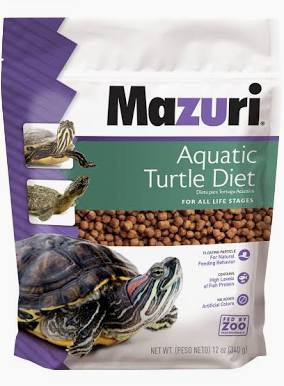 Mazuri Aquatic Turtle Diet 12oz Bag