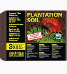Exo Terra Plantation Soil Substrate Brick 3 pack