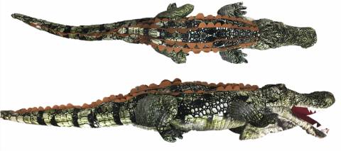 Crocodile Hand Puppet Plush Stuffed Animal