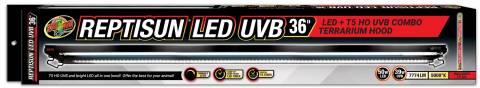 Zoo Med ReptiSun LED UVB Combo Terrarium Hood 36"