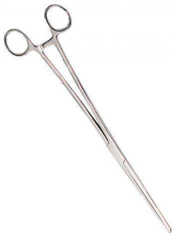 18" straight hemostat