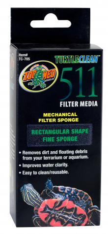 Zoo Med 511 Fine Rectangle Sponge Filter Media