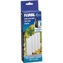 Fluval 4 Polyester Pads 4 Pack