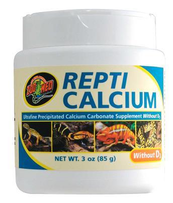 Zoo Med Repti Calcium WITHOUT D3 - 8 oz