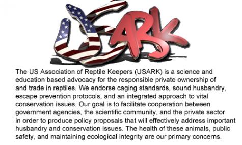 DONATE to USARK - protect your reptile rights