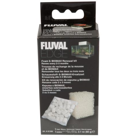 Fluval Edge Foam and Biomax Renewal Kit