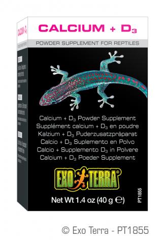 Exo Terra Calcium Powder with D3 1.4oz