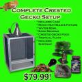 Crested Gecko Complete Cage Setup